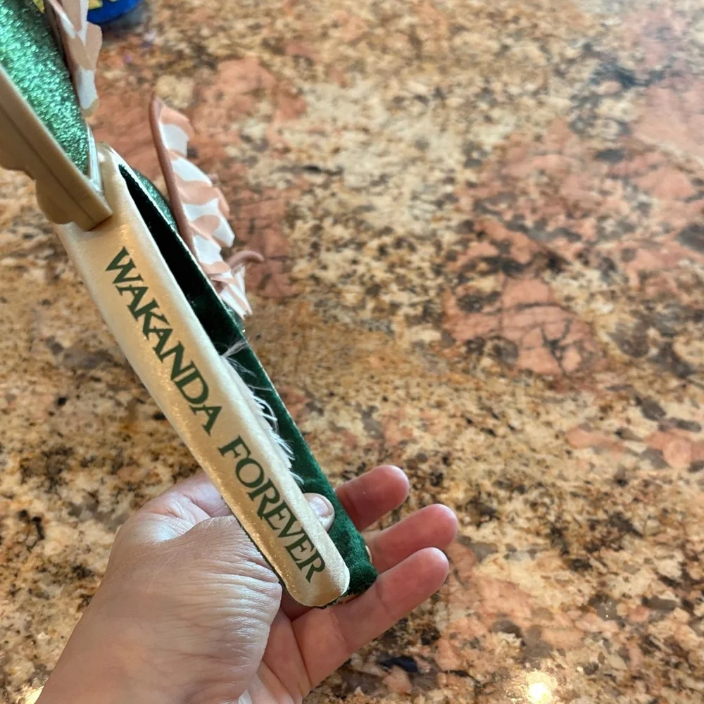 Disney Wakanda Forever Green and Gold Decorative Headband